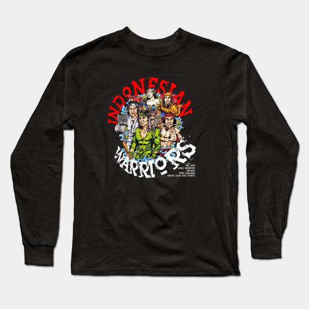 indonesian warriors Long Sleeve T-Shirt by gringgo4head